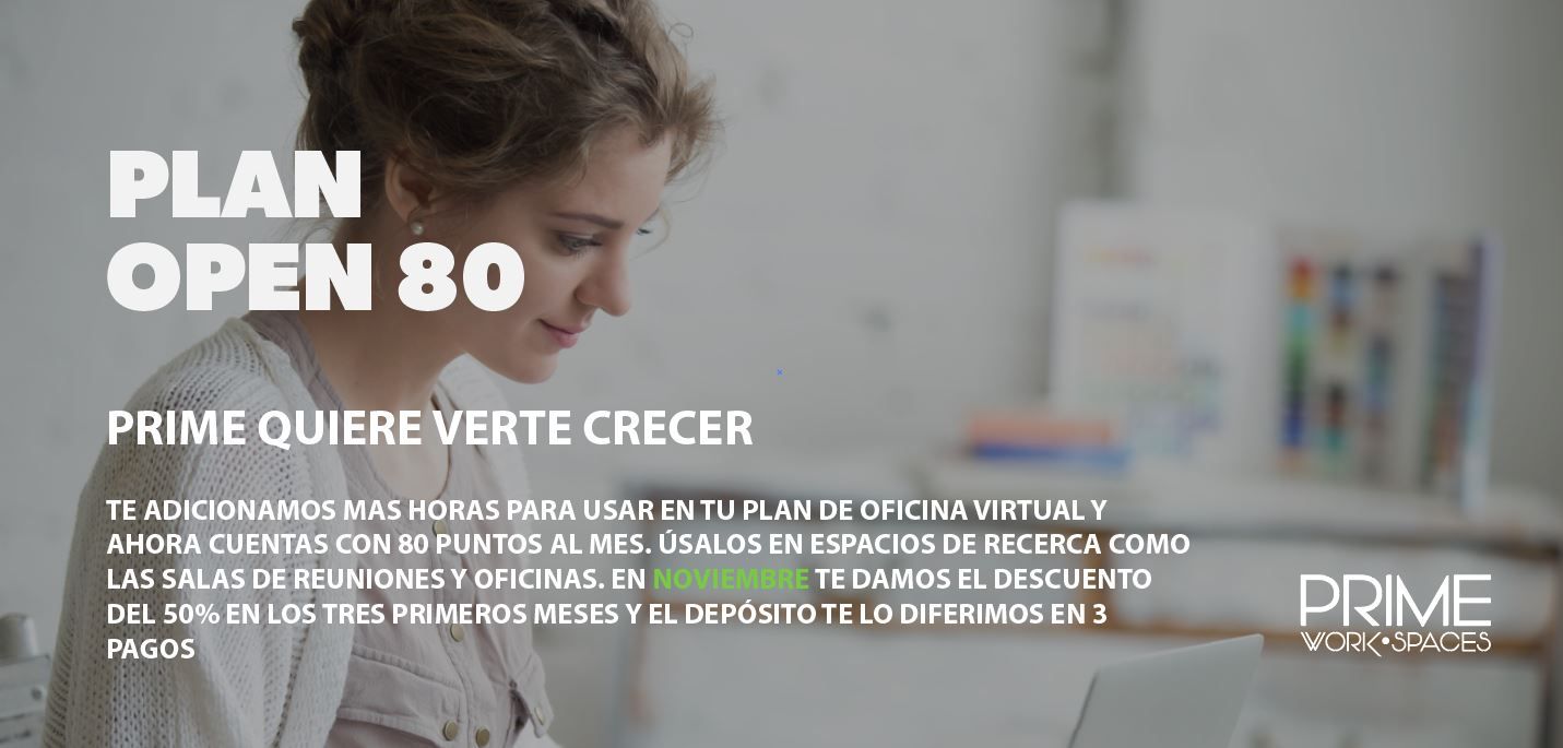 Oficinas Virtuales en Bogota | Elije un plan a tu medida